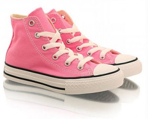 rosa-converse-smallstar-canvas-hi-barnskor Rosa Converse Smallstar Canvas Hi barnskor