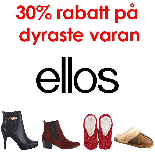 30-procent-rabatt-billigaste-varan-ellos-rabattkod 30% rabatt på billigaste varan hos Ellos med rabattkod